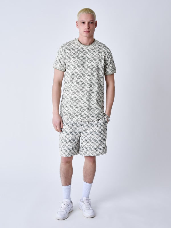 Project X Paris T-shirt Palmier All-Over