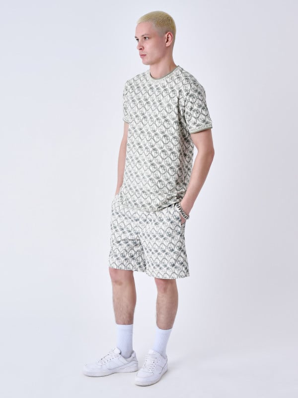 Project X Paris T-shirt Palmier All-Over