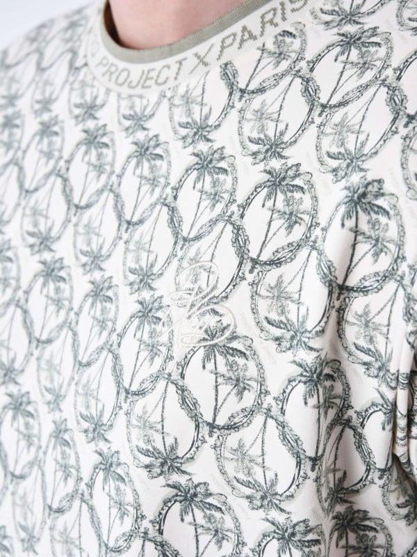 Project X Paris T-shirt Palmier All-Over