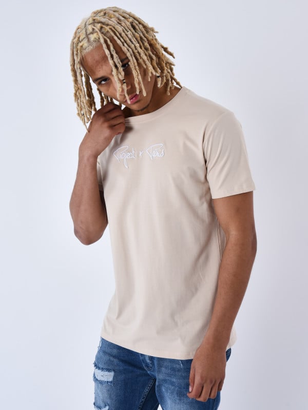 Project X Paris T-shirt Signature Broderie Relief