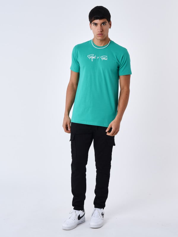 project x paris T-shirt Signature broderie relief