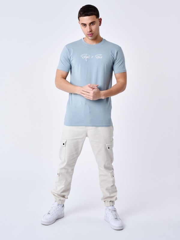 project x paris T-shirt Signature broderie relief