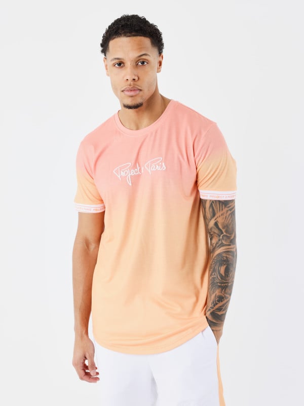 project x paris T-shirt signature dégradé