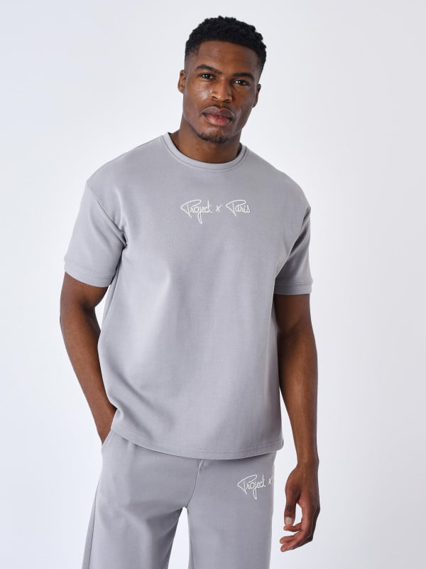 project x paris T-shirt Signature texturé