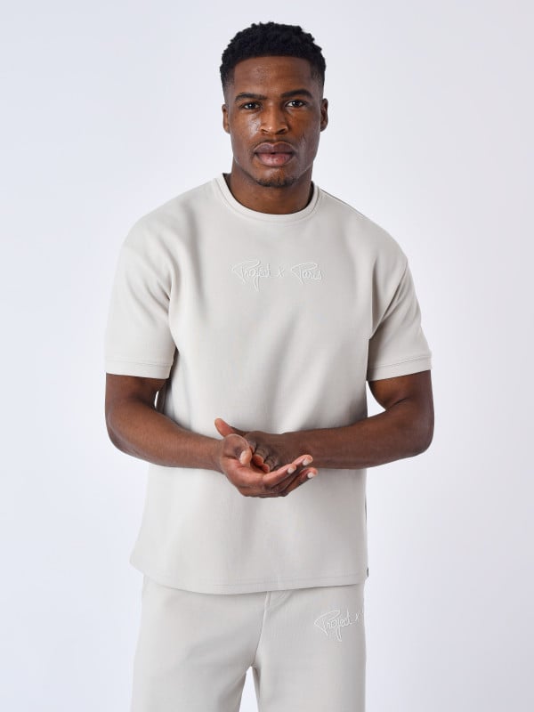 project x paris T-shirt Signature texturé