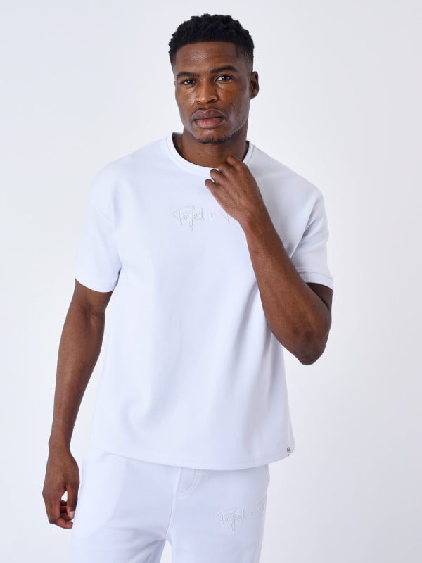 project x paris T-shirt Signature texturé