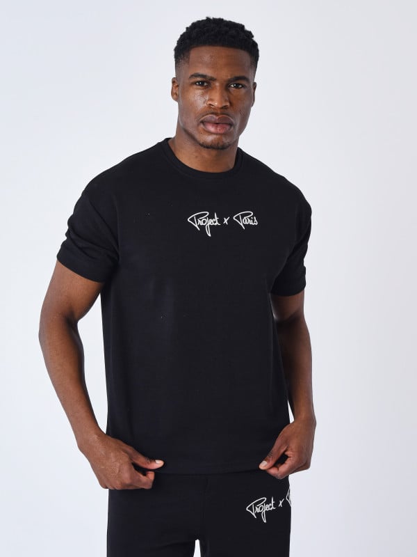 project x paris T-shirt Signature texturé