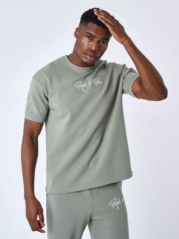project x paris T-shirt Signature texturé