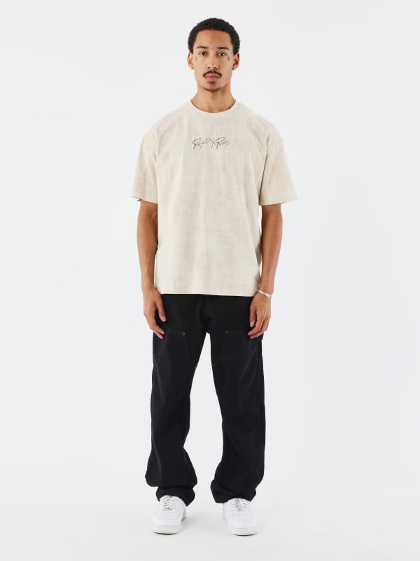 Project X Paris T-shirt Texturé à Découpe