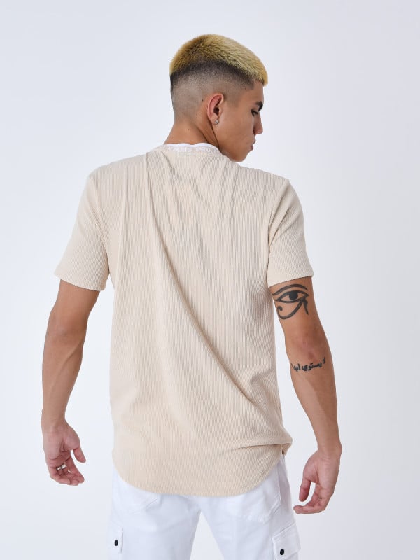 Project X Paris T-shirt Texturé Brodé