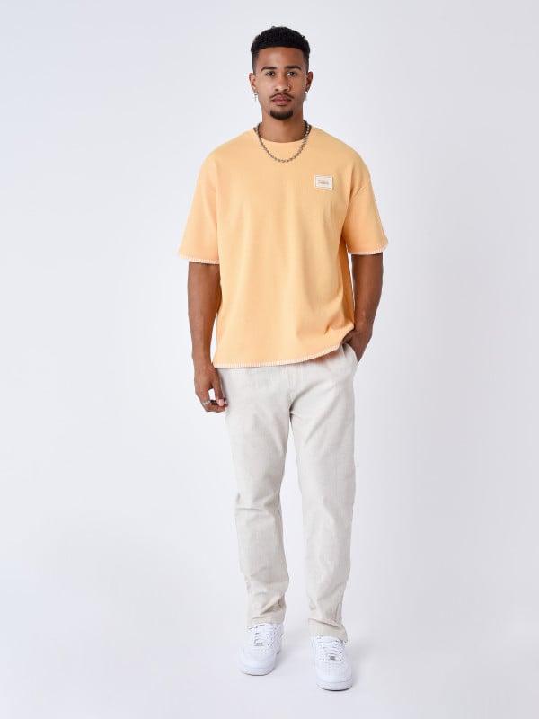 Project X Paris T-shirt Texturé Stitching