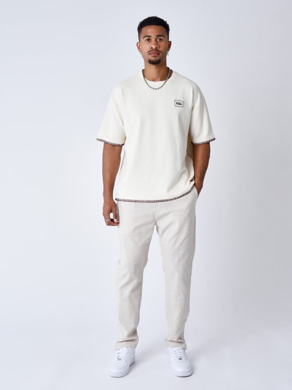 Project X Paris T-shirt Texturé Stitching