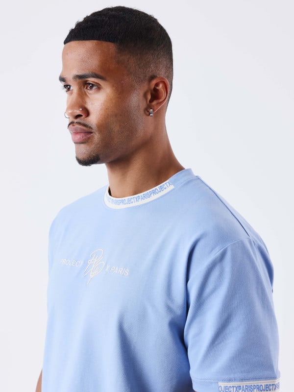 Project X Paris T-shirt Uni Avec Bande Logo
