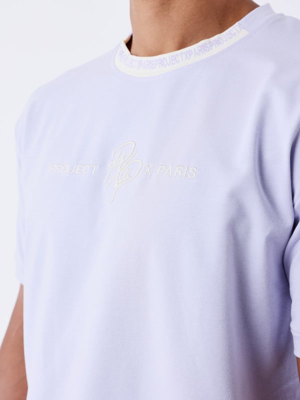 Project X Paris T-shirt Uni Avec Bande Logo
