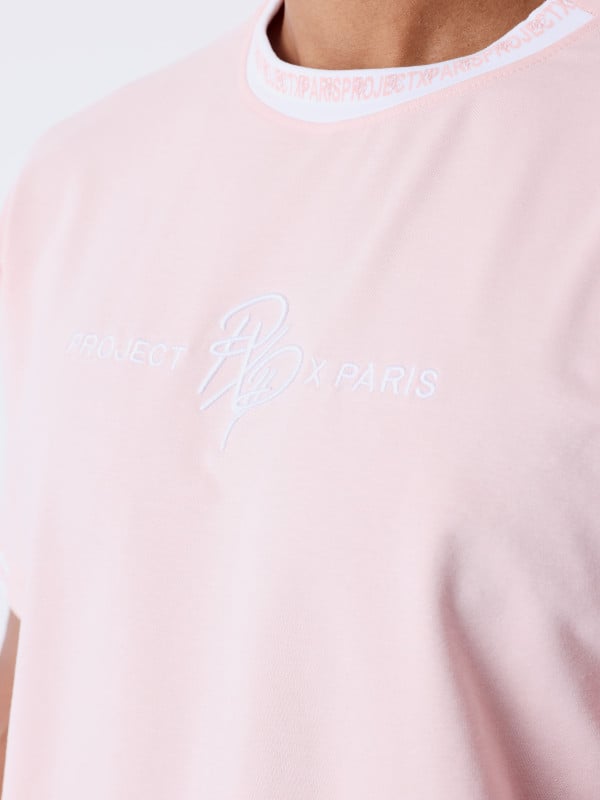 Project X Paris T-shirt Uni Avec Bande Logo