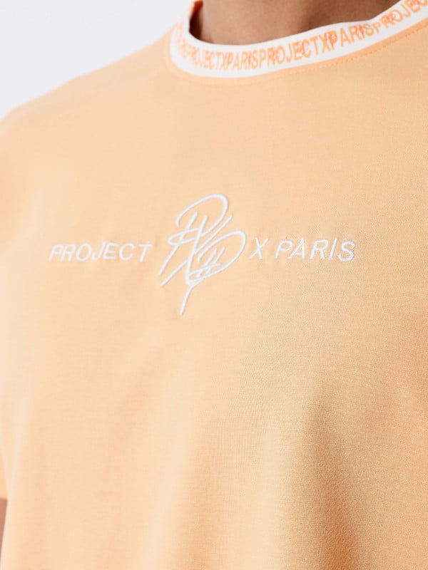 Project X Paris T-shirt Uni Avec Bande Logo