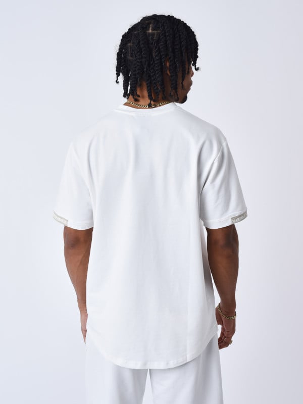 Project X Paris T-shirt Uni Avec Bande Logo