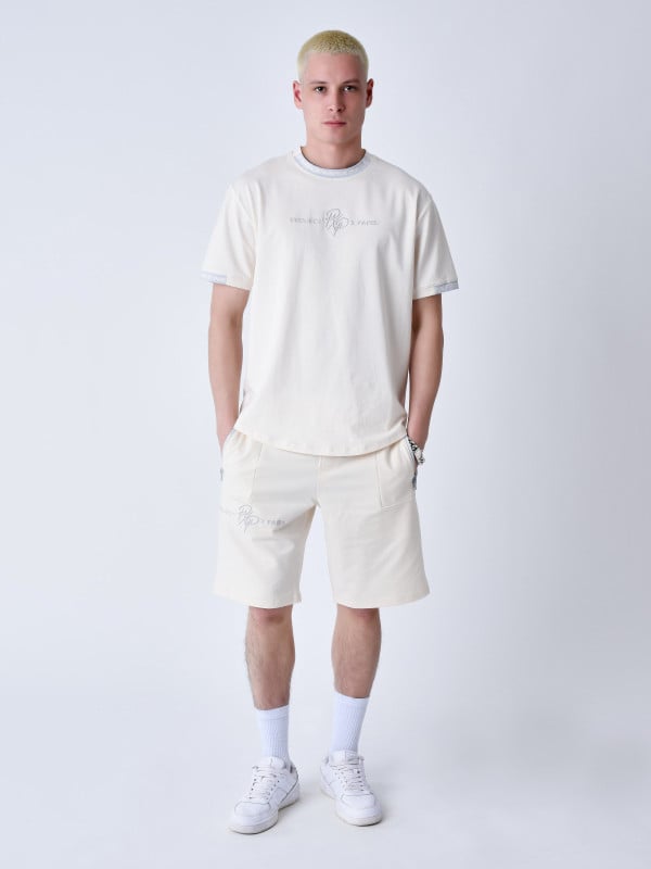 Project X Paris T-shirt Uni Avec Bande Logo