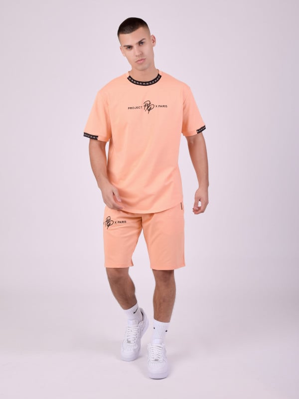 Project X Paris T-shirt Uni Avec Bande Logo