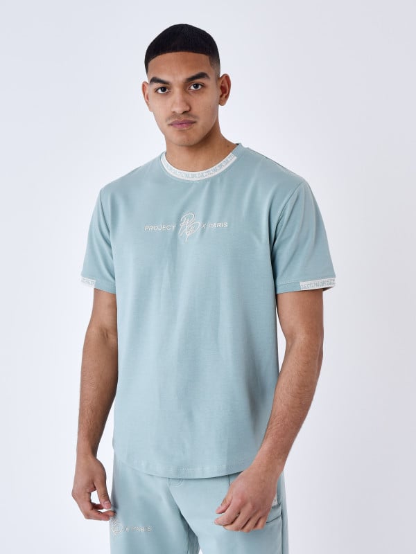 Project X Paris T-shirt Uni Avec Bande Logo