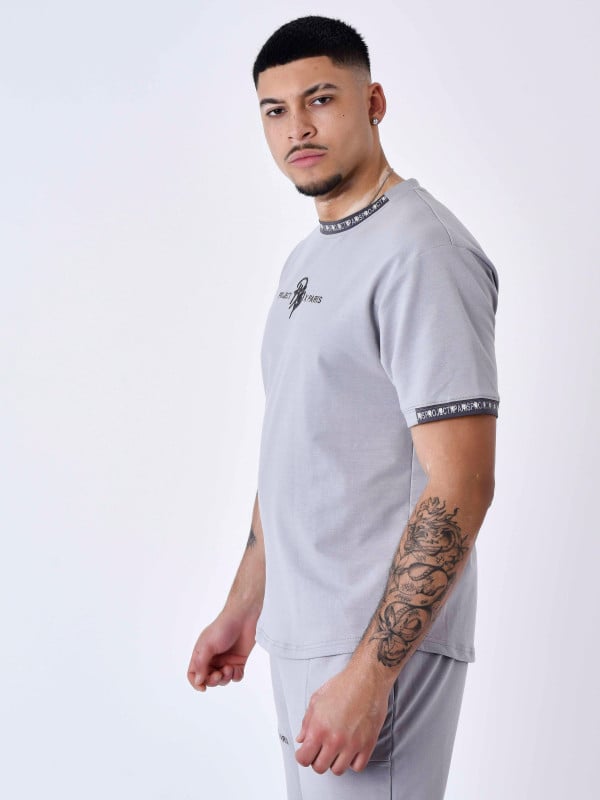 Project X Paris T-shirt Uni Avec Bande Logo