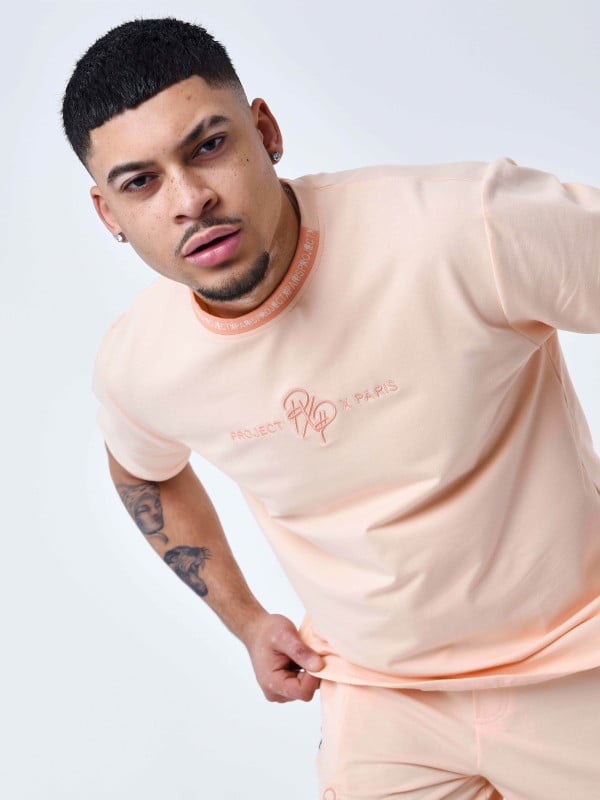 project x paris T-shirt uni avec bande logo