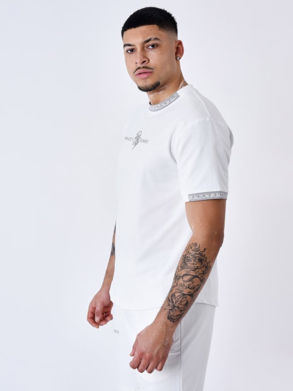 Project X Paris T-shirt Uni Avec Bande Logo
