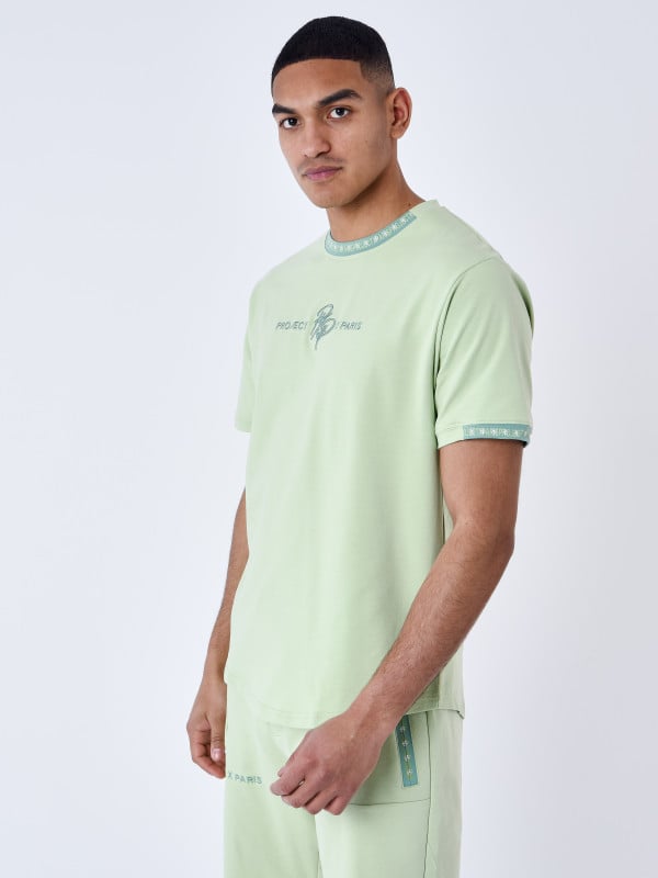 Project X Paris T-shirt Uni Avec Bande Logo