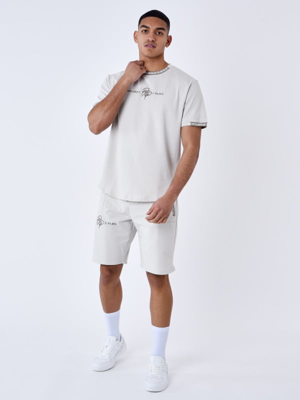 Project X Paris T-shirt Uni Avec Bande Logo
