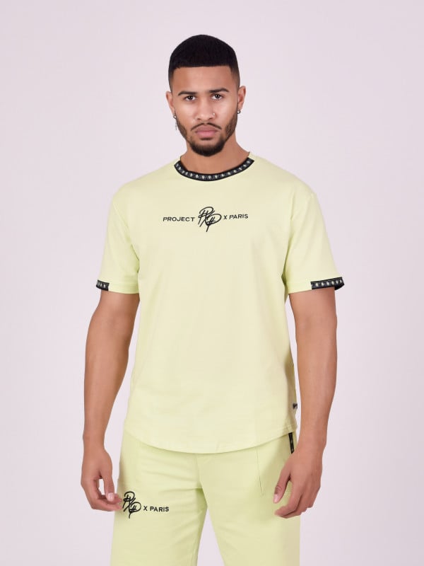 Project X Paris T-shirt Uni Avec Bande Logo