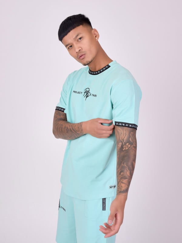 Project X Paris T-shirt Uni Avec Bande Logo