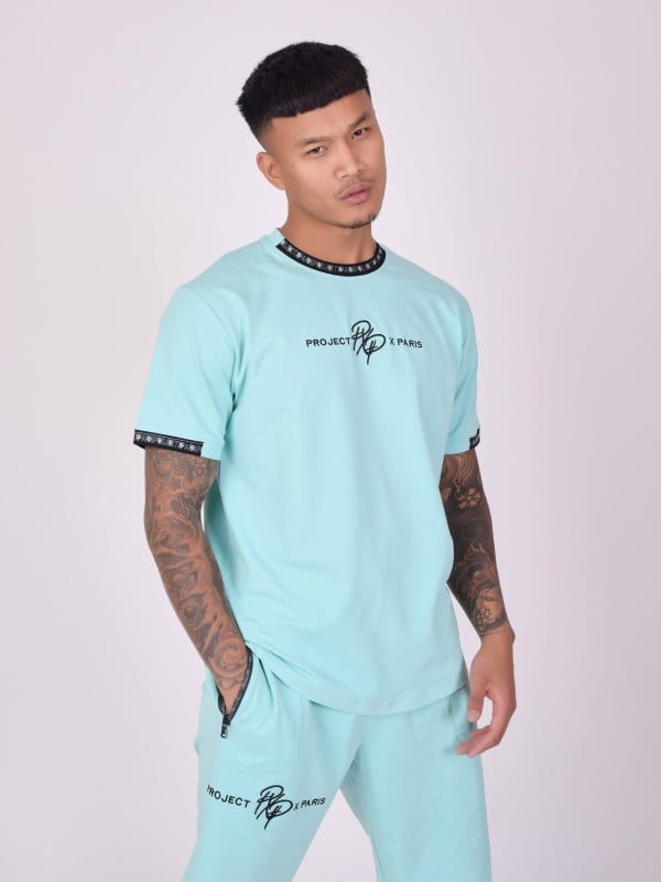 Project X Paris T-shirt Uni Avec Bande Logo