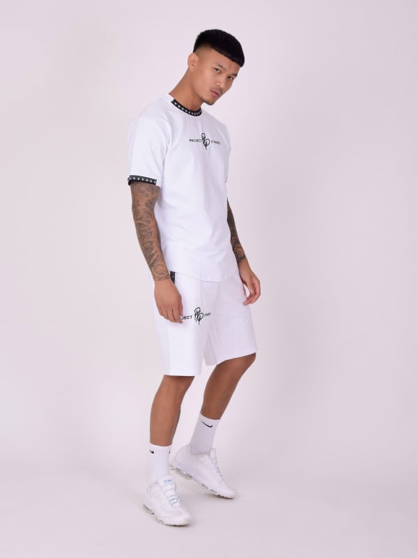 Project X Paris T-shirt Uni Avec Bande Logo
