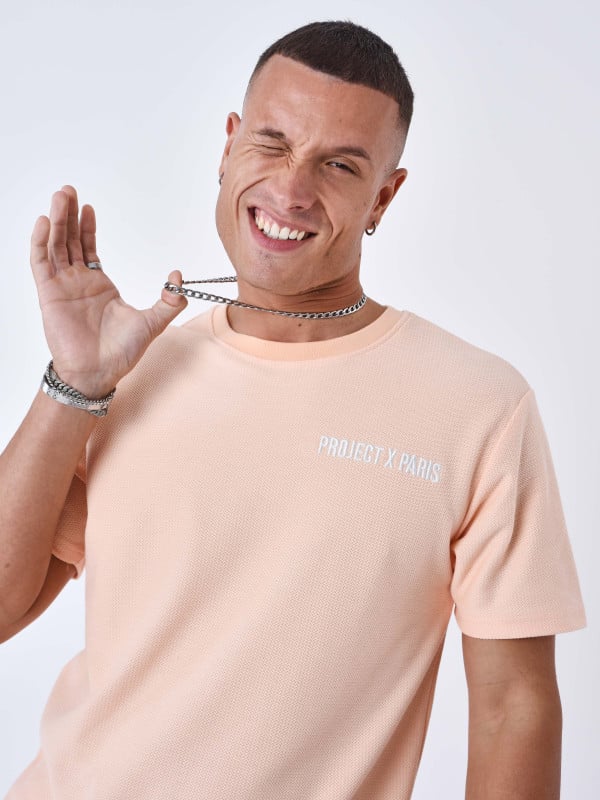 Project X Paris T-shirt Uni Texturé