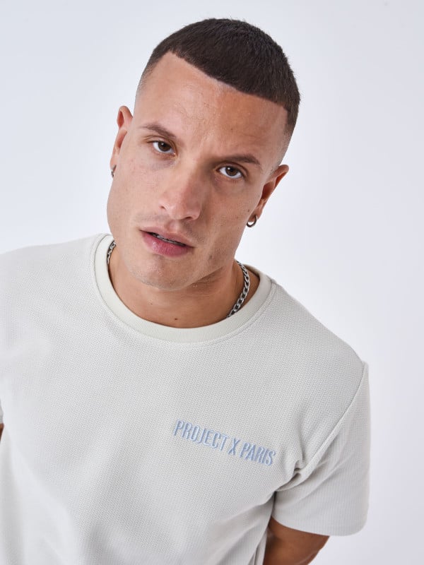 Project X Paris T-shirt Uni Texturé