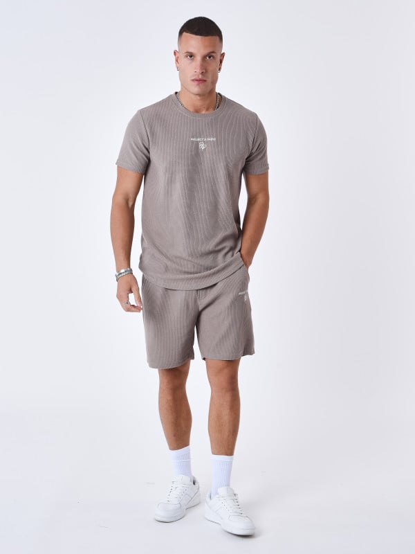 Project X Paris T-shirt Uni Texturé