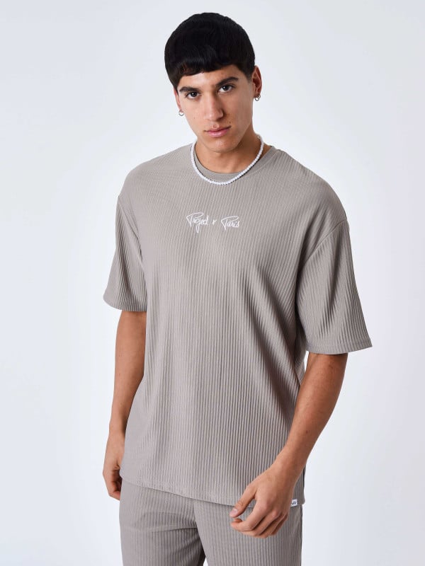 Project X Paris T-shirt Uni Texturé