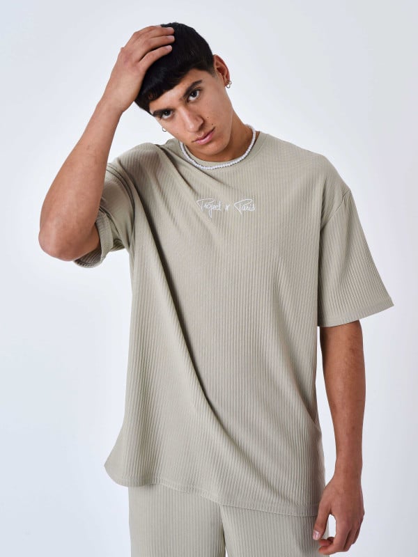 Project X Paris T-shirt Uni Texturé
