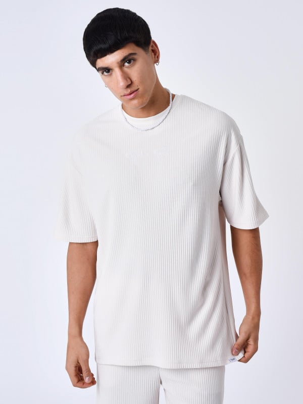 Project X Paris T-shirt Uni Texturé