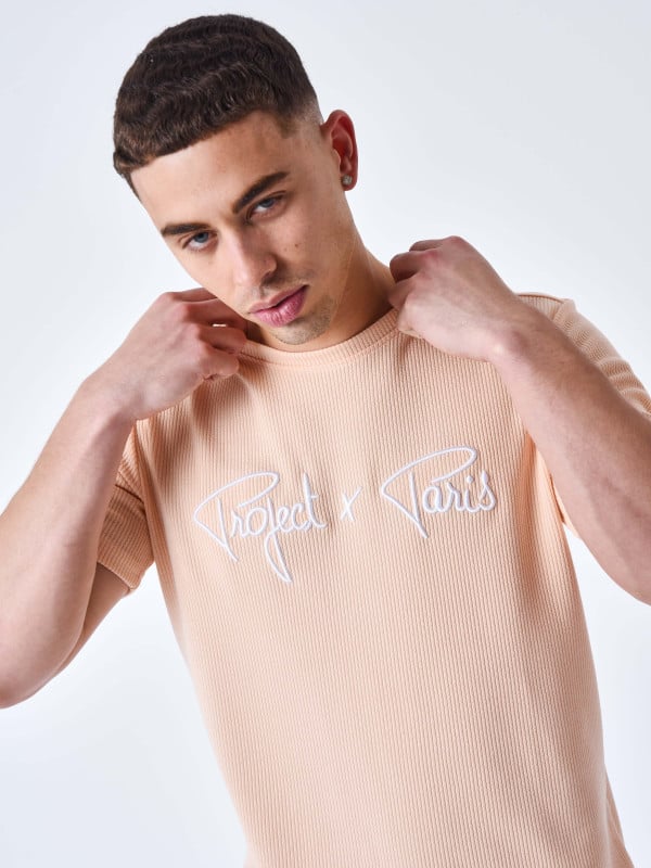 project x paris T-shirt Waffle Signature