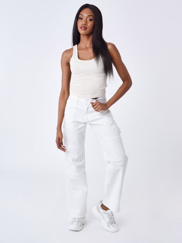 Project X Paris Top à Bretelle Large