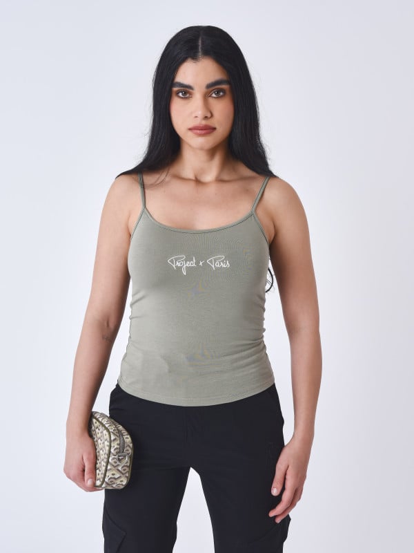 project x paris Top à bretelles Signature