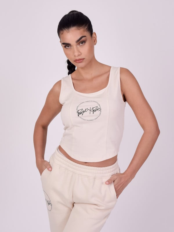 Project X Paris Top Bretelle Large Logo