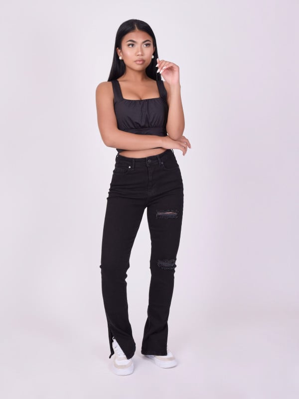 Project X Paris Top Buste Plissé