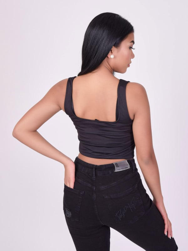 Project X Paris Top Buste Plissé