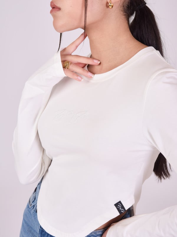 Project X Paris Top Moulant Manches Longues