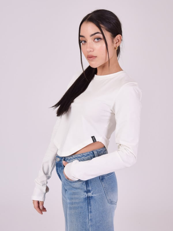 Project X Paris Top Moulant Manches Longues