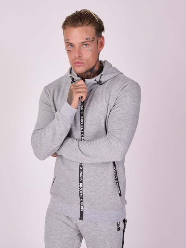 Project X Paris Veste à Capuche Basic Zip Logo