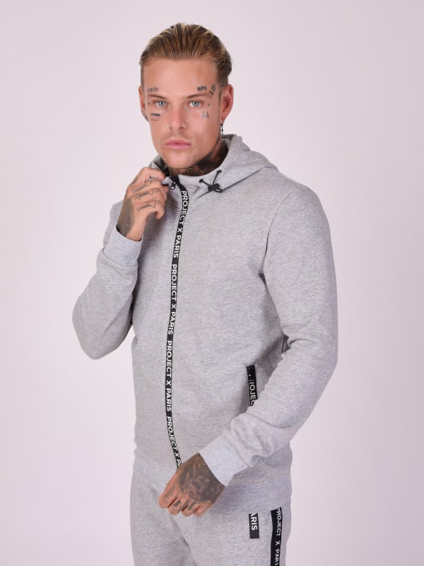 Project X Paris Veste à Capuche Basic Zip Logo