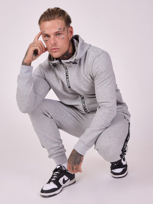 project x paris Veste à capuche basic zip logo
